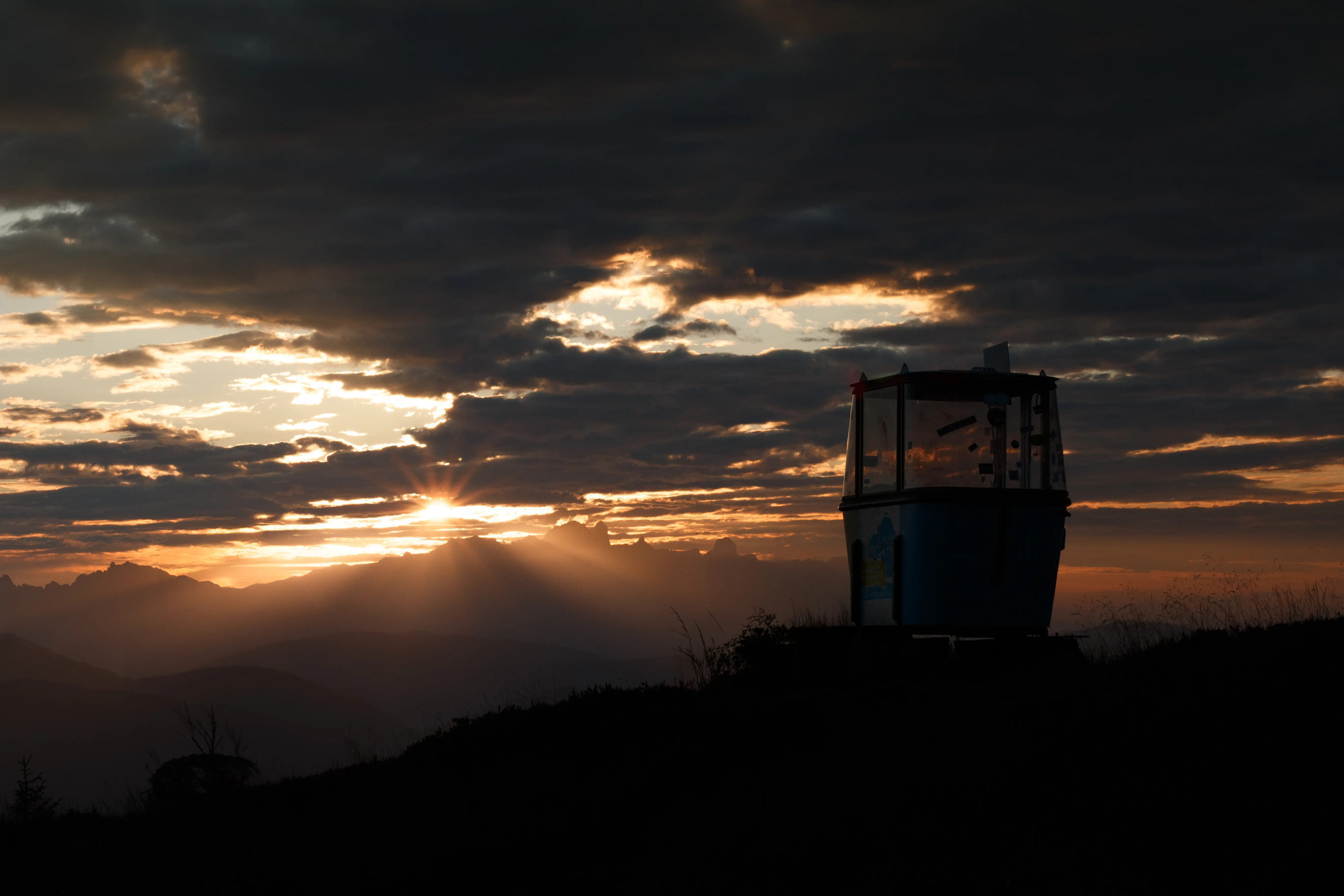 Sonnenaufgang am Hochkeil